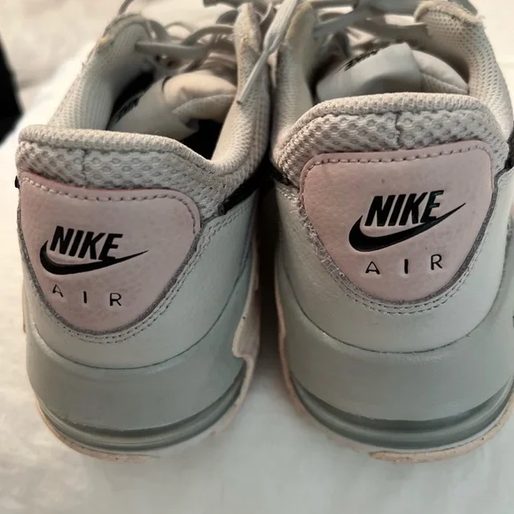 NIKE AIR MAX SNEAKERS WHITE PINK BLACK - Picture 4 of 8